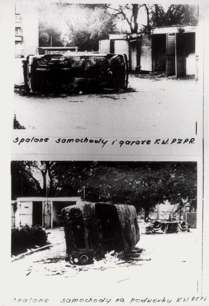 Archiwalne zdjęcia zniszczeń w Radomiu 1976